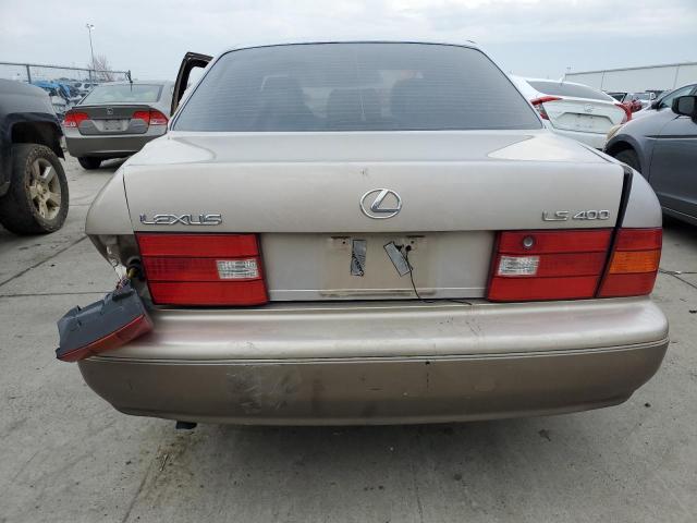 JT8BH28F6W0121953 - 1998 LEXUS LS 400 GOLD photo 6