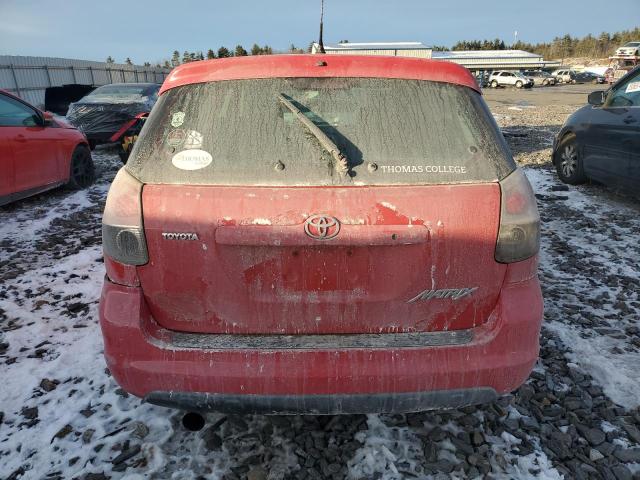 2T1KR32E65C416818 - 2005 TOYOTA COROLLA MA XR RED photo 6