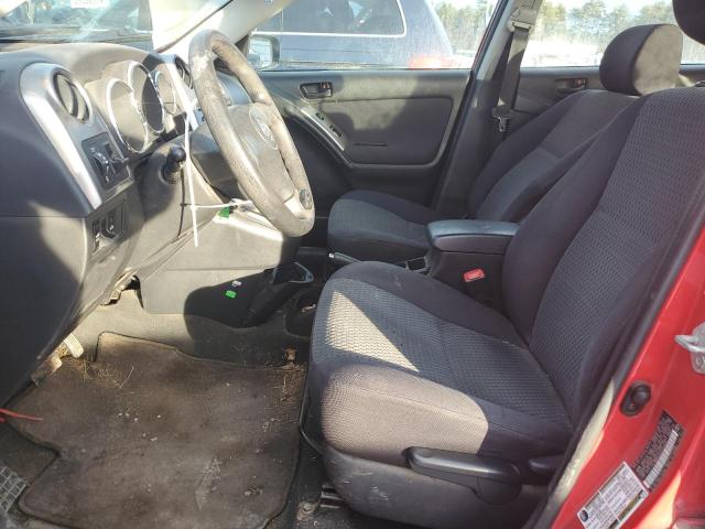 2T1KR32E65C416818 - 2005 TOYOTA COROLLA MA XR RED photo 7