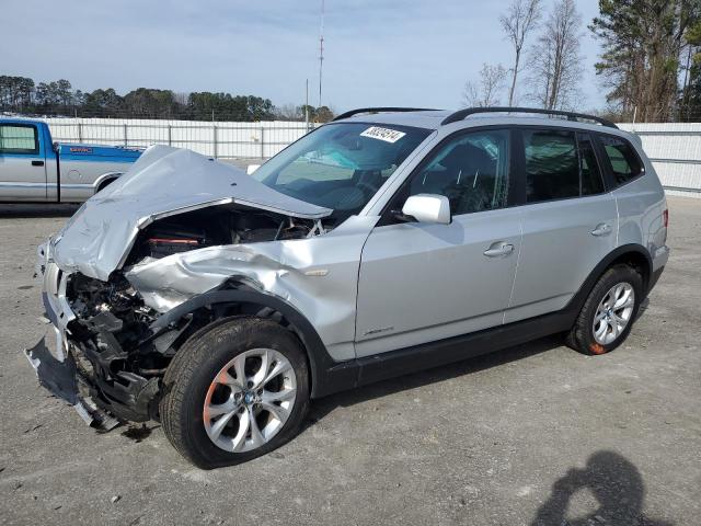 WBXPC93459WJ26831 - 2009 BMW X3 XDRIVE30I SILVER photo 1