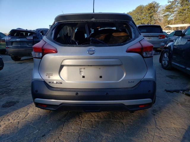 3N1CP5DV3LL482016 - 2020 NISSAN KICKS SR SILVER photo 6