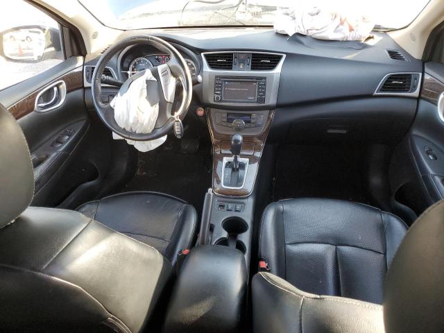 3N1AB7AP8EY312277 - 2014 NISSAN SENTRA S SILVER photo 8