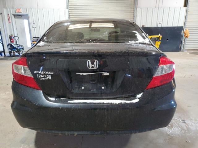 19XFB2F97CE045518 - 2012 HONDA CIVIC EXL BLACK photo 6