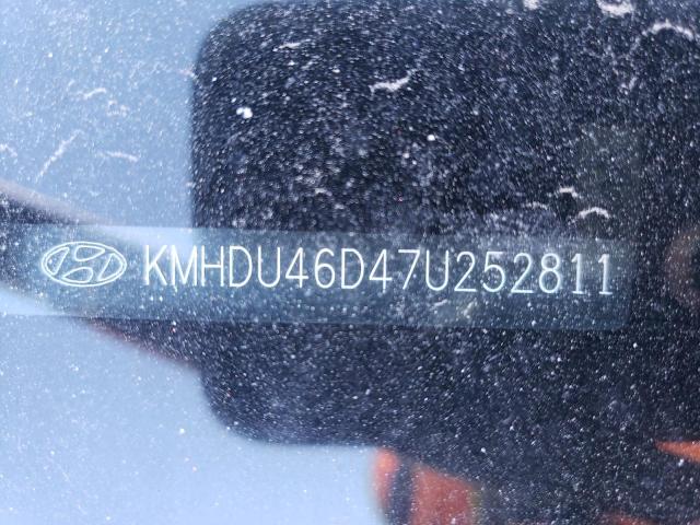 KMHDU46D47U252811 - 2007 HYUNDAI ELANTRA GLS GRAY photo 12