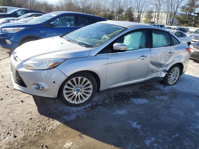 1FAHP3J22CL253300 - 2012 FORD FOCUS TITANIUM SILVER photo 1