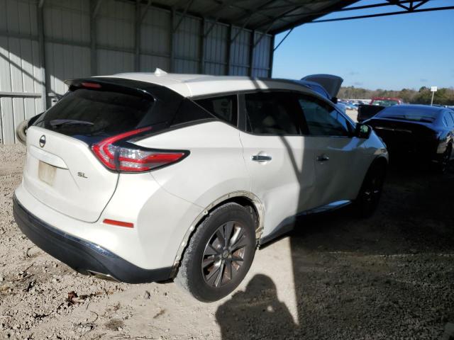 5N1AZ2MG2FN211396 - 2015 NISSAN MURANO S WHITE photo 3