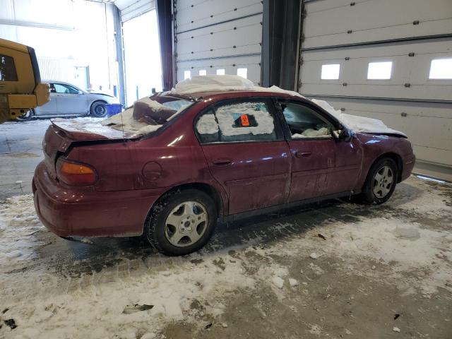 1G1ND52FX4M612321 - 2004 CHEVROLET MALIBU RED photo 3