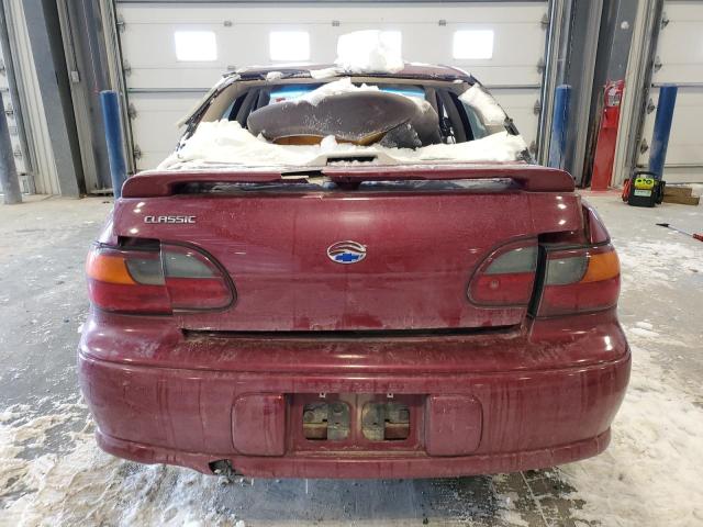 1G1ND52FX4M612321 - 2004 CHEVROLET MALIBU RED photo 6