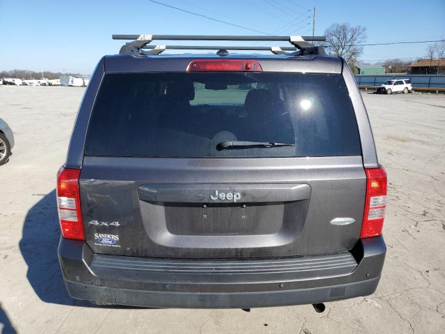 1C4NJRFB0ED863493 - 2014 JEEP PATRIOT LATITUDE GRAY photo 6