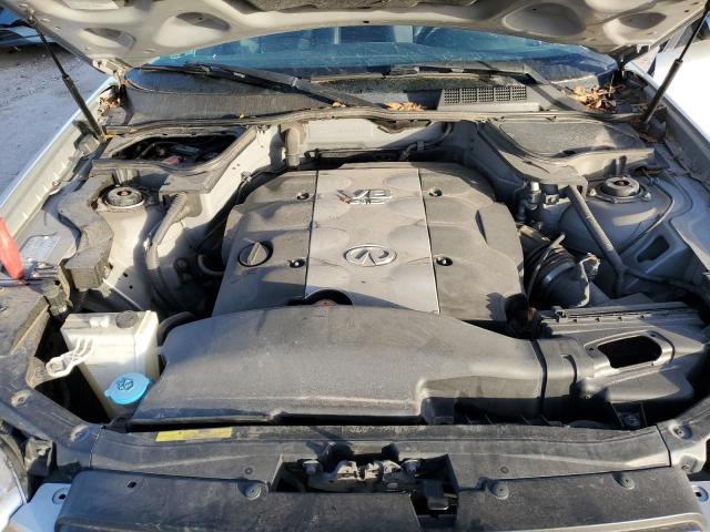 JNRBS08W43X401011 - 2003 INFINITI FX45 SILVER photo 11