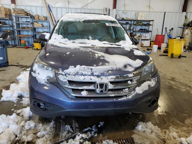 5J6RM4H7XCL055380 - 2012 HONDA CR-V EXL BLUE photo 5