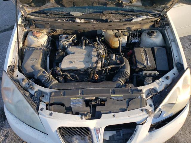 1G2ZG58N074158636 - 2007 PONTIAC G6 BASE WHITE photo 11