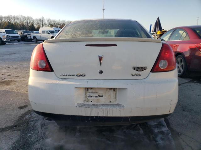 1G2ZG58N074158636 - 2007 PONTIAC G6 BASE WHITE photo 6