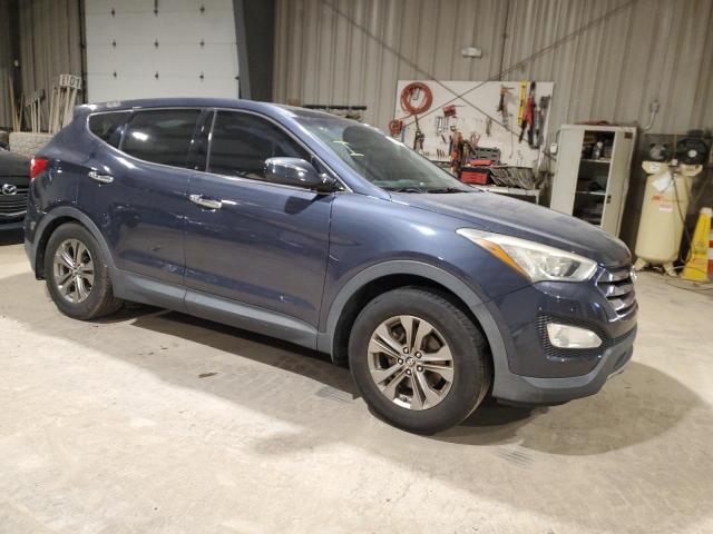 5XYZU3LB4DG106073 - 2013 HYUNDAI SANTA FE S BLUE photo 4