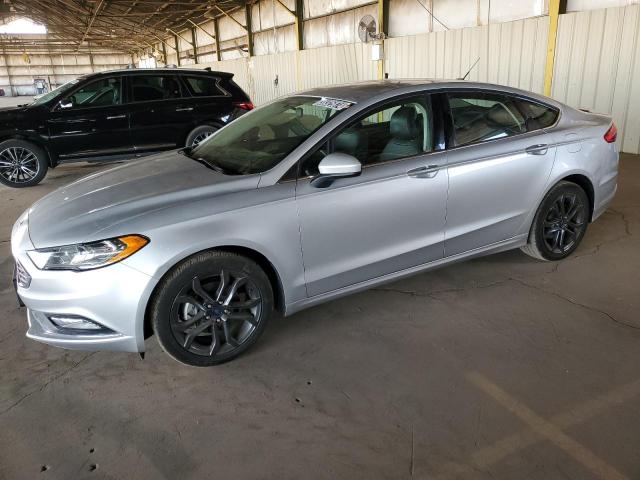 3FA6P0H70JR171393 - 2018 FORD FUSION SE SILVER photo 1