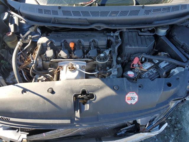 1HGFA16818L116197 - 2008 HONDA CIVIC EX BLUE photo 11