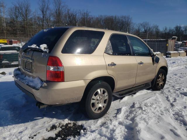 2HNYD18261H513148 - 2001 ACURA MDX GOLD photo 3