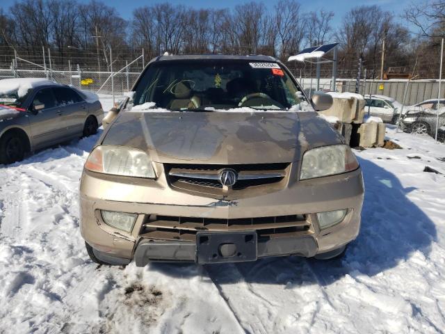 2HNYD18261H513148 - 2001 ACURA MDX GOLD photo 5