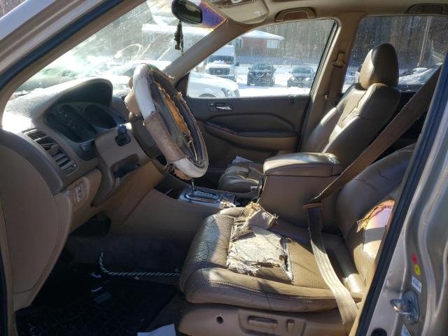 2HNYD18261H513148 - 2001 ACURA MDX GOLD photo 7