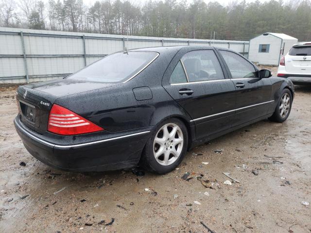 WDBNG83J56A481319 - 2006 MERCEDES-BENZ S 430 4MATIC BLACK photo 3