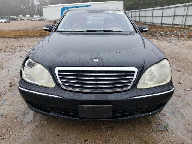WDBNG83J56A481319 - 2006 MERCEDES-BENZ S 430 4MATIC BLACK photo 5