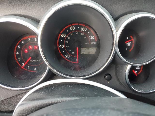 2T1KR30E85C397319 - 2005 TOYOTA COROLLA MA XR GRAY photo 9