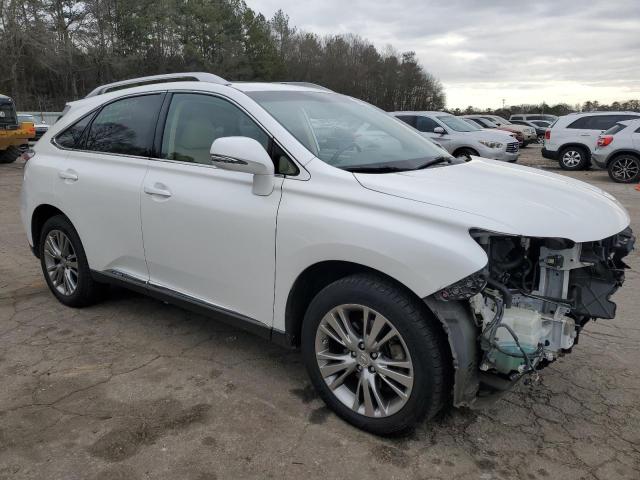 JTJBC1BA8D2059672 - 2013 LEXUS RX 450 WHITE photo 4