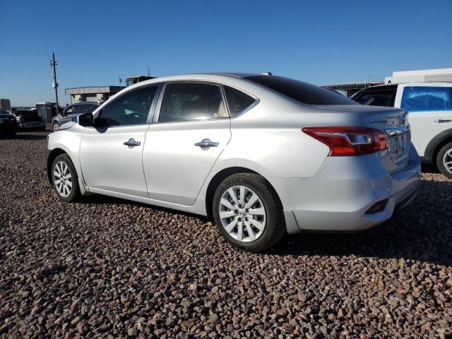 3N1AB7AP9HL660199 - 2017 NISSAN SENTRA S SILVER photo 2