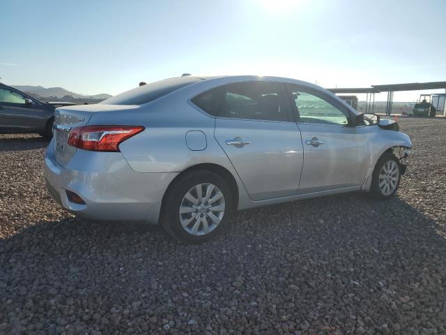 3N1AB7AP9HL660199 - 2017 NISSAN SENTRA S SILVER photo 3