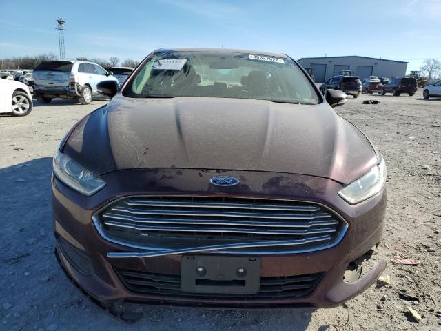 3FA6P0LU2DR361231 - 2013 FORD FUSION SE HYBRID PURPLE photo 5