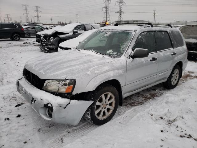 JF1SG65605H706081 - 2005 SUBARU FORESTER 2.5XS SILVER photo 1