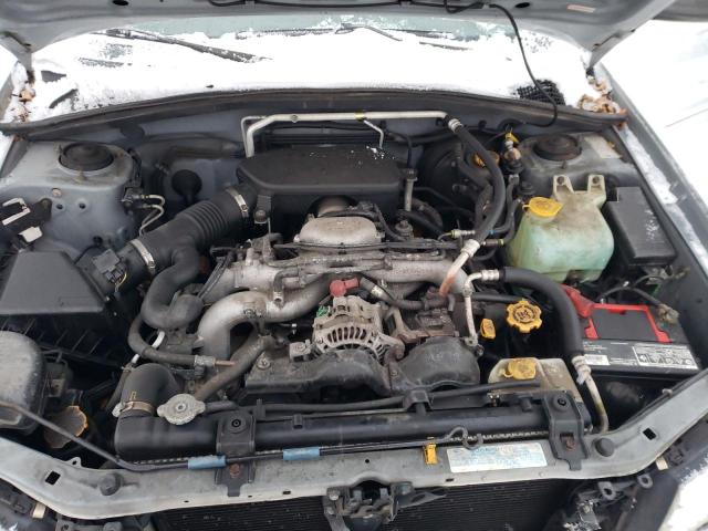 JF1SG65605H706081 - 2005 SUBARU FORESTER 2.5XS Gümüş foto 11