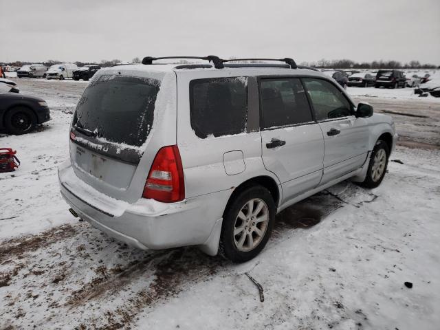 JF1SG65605H706081 - 2005 SUBARU FORESTER 2.5XS Gümüş foto 3