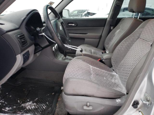 JF1SG65605H706081 - 2005 SUBARU FORESTER 2.5XS Gümüş foto 7
