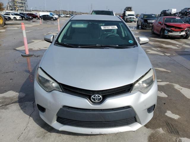 2T1BURHE3EC132944 - 2014 TOYOTA COROLLA L SILVER photo 5