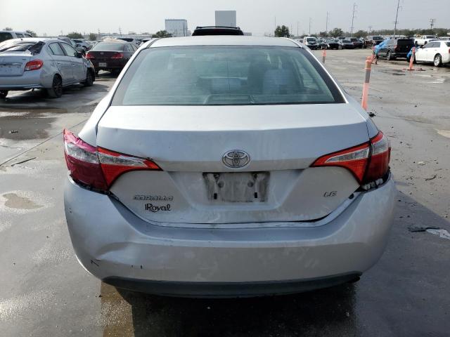 2T1BURHE3EC132944 - 2014 TOYOTA COROLLA L SILVER photo 6