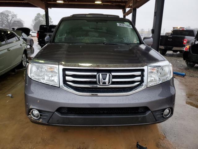 5FNYF3H97EB018252 - 2014 HONDA PILOT TOURING GRAY photo 5