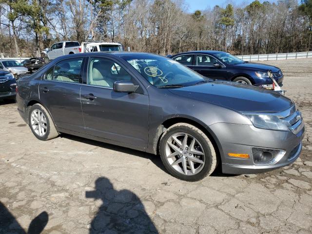 3FAHP0JG0BR238496 - 2011 FORD FUSION SEL GRAY photo 4