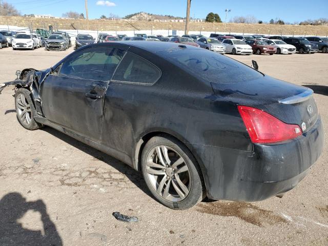 JNKCV64F09M652668 - 2009 INFINITI G37 BLACK photo 2