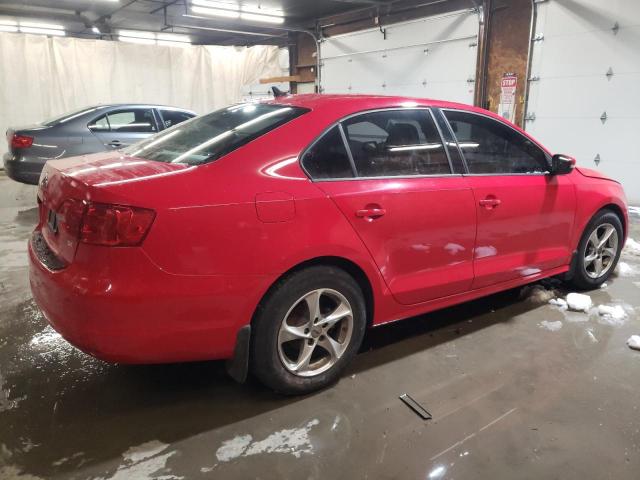 3VWD17AJ4EM421056 - 2014 VOLKSWAGEN JETTA SE RED photo 3