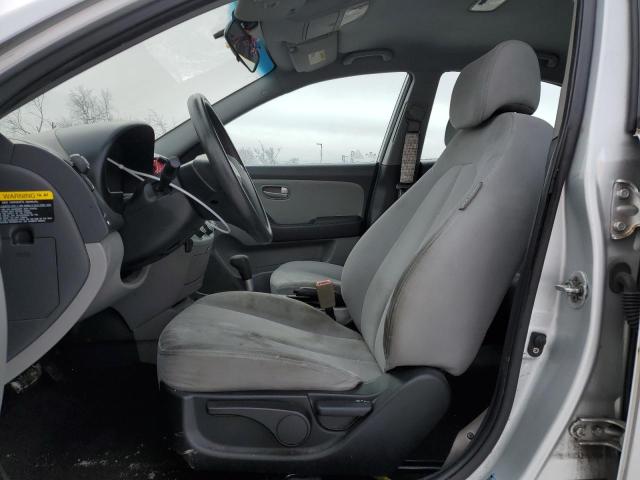 KMHDU46D28U411178 - 2008 HYUNDAI ELANTRA GLS SILVER photo 7