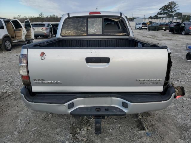 5TEJU4GN2AZ708544 - 2010 TOYOTA TACOMA DOUBLE CAB PRERUNNER SILVER photo 6