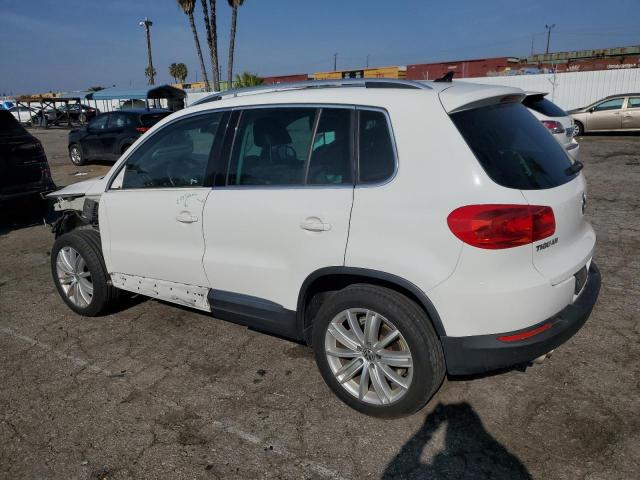 WVGAV7AX4DW544770 - 2013 VOLKSWAGEN TIGUAN S WHITE photo 2