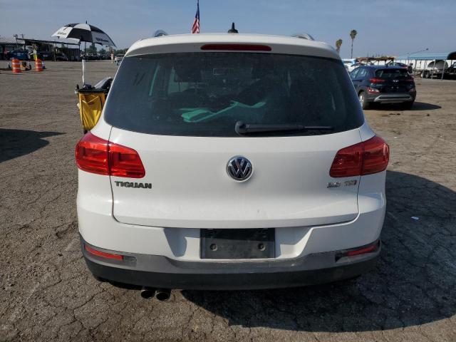 WVGAV7AX4DW544770 - 2013 VOLKSWAGEN TIGUAN S WHITE photo 6