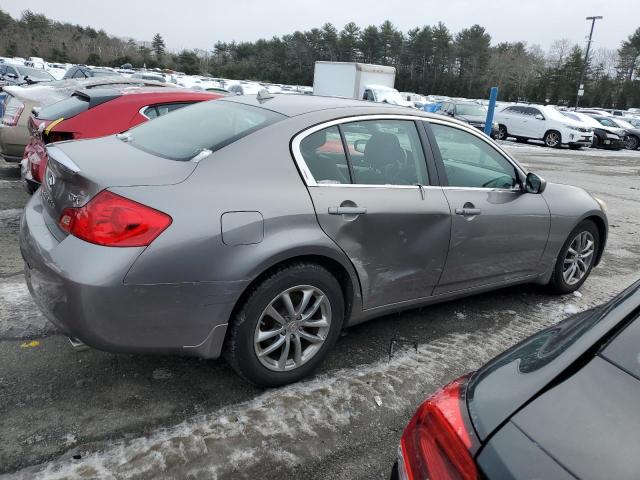 JNKCV61F99M053353 - 2009 INFINITI G37 SILVER photo 3