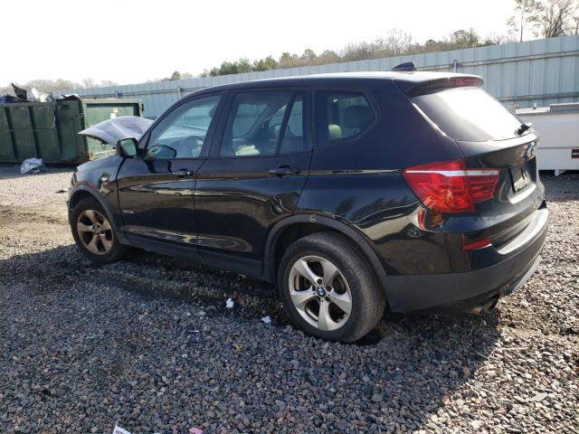 5UXWX5C52BL714402 - 2011 BMW X3 XDRIVE28I BLACK photo 2