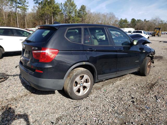 5UXWX5C52BL714402 - 2011 BMW X3 XDRIVE28I BLACK photo 3