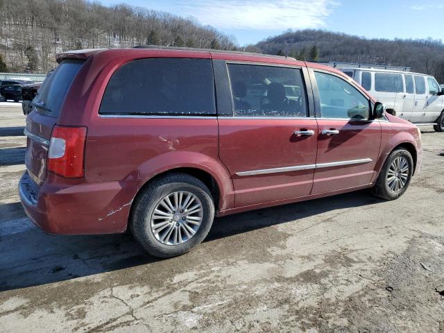 2C4RC1CG8DR798384 - 2013 CHRYSLER TOWN & COU TOURING L RED photo 3