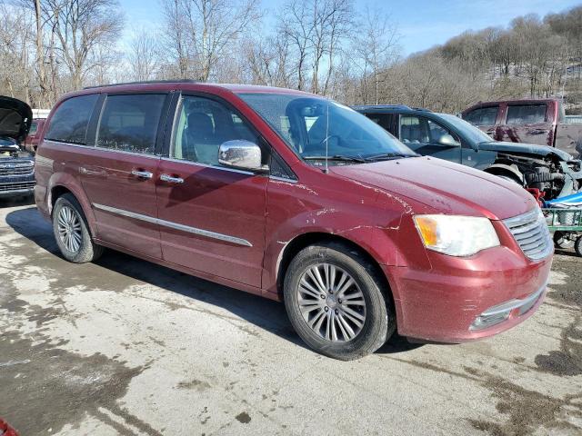 2C4RC1CG8DR798384 - 2013 CHRYSLER TOWN & COU TOURING L RED photo 4