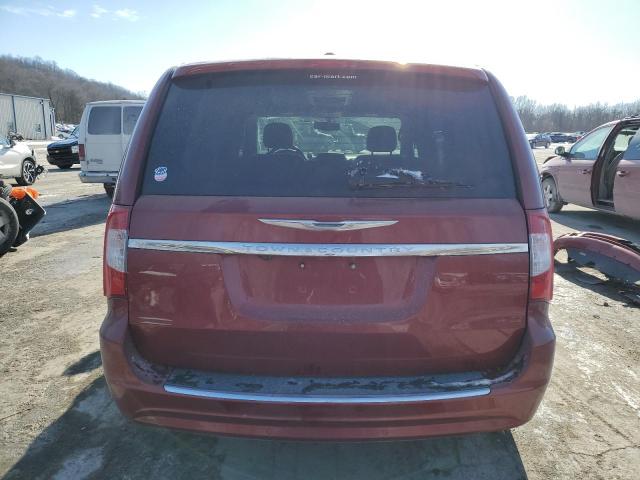 2C4RC1CG8DR798384 - 2013 CHRYSLER TOWN & COU TOURING L RED photo 6